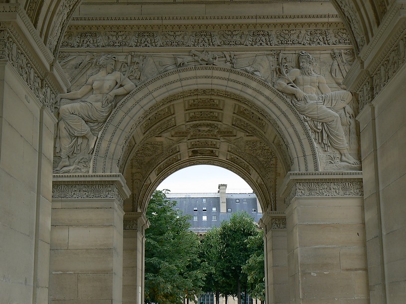 Arc de Triomphe du carrousel: Arc de Triomphe du carrousel 012